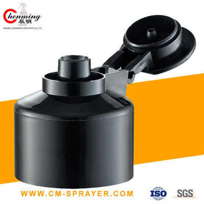 Good price বোতলের জন্য 20 মিমি 24 মিমি 28 মিমি কালো ফ্লিপ টপ ক্যাপ 50 মিলি 100 মিলি 22/400 38-400 অনলাইন